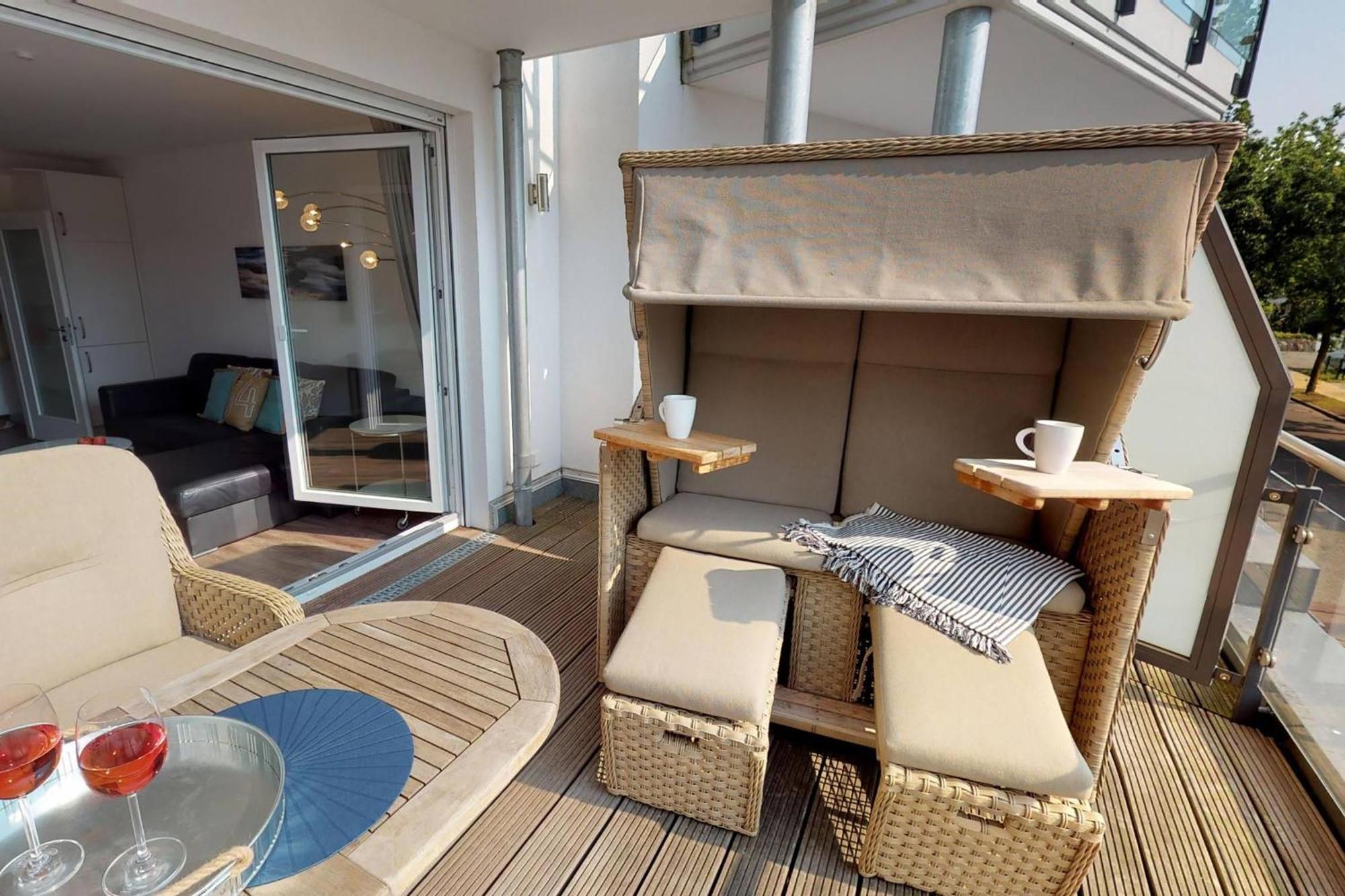 Villa Meeresrauschen Carpe Diem Mit Grosszuegiger Terrasse Und Extragrossem Strandkorb Pelzerhaken Exterior foto